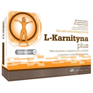 Жиросжигатель Olimp L-Carnitine Plus, 80 таблеток