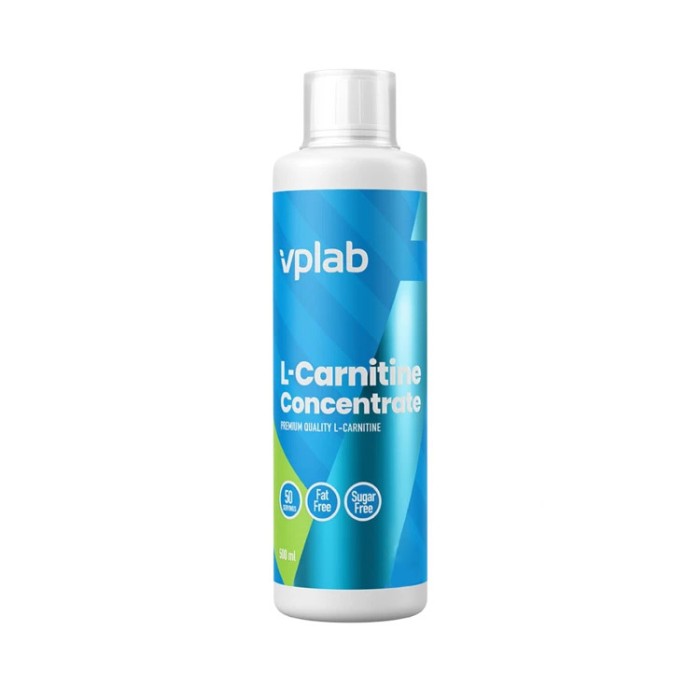 Жироспалювач VPLab L-Carnitine Concentrate, 500 мл Вишня-чорниця