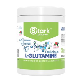 L-Glutamine Delicious - 420g Berry Punch
