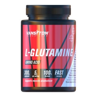 Амінокислота Vansiton L-Glutamine, 300 грам