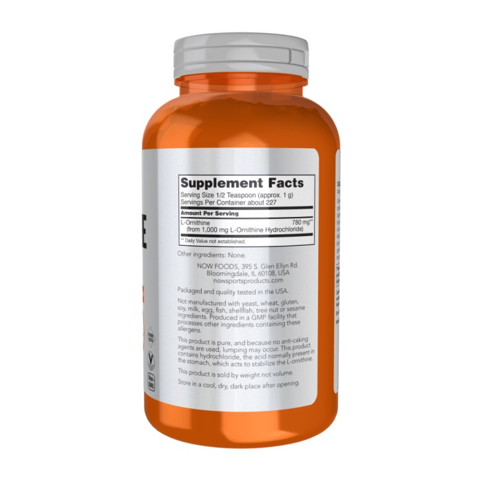 L-орнітин у порошку - 227 г