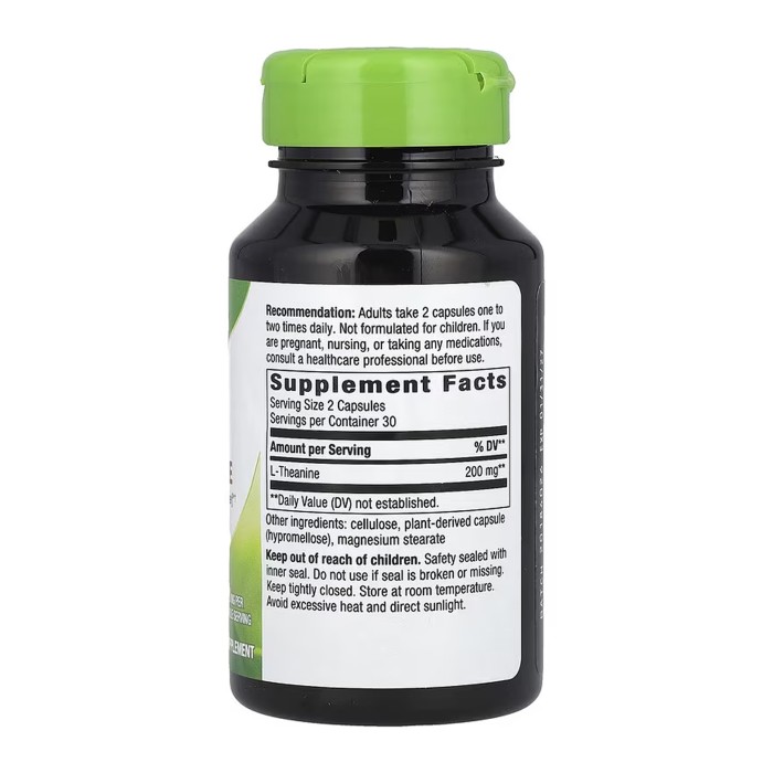 L-теанін - 60 капсул
