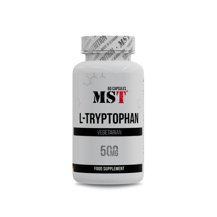 Амінокислота MST L-Tryptophan 500, 60 капсул