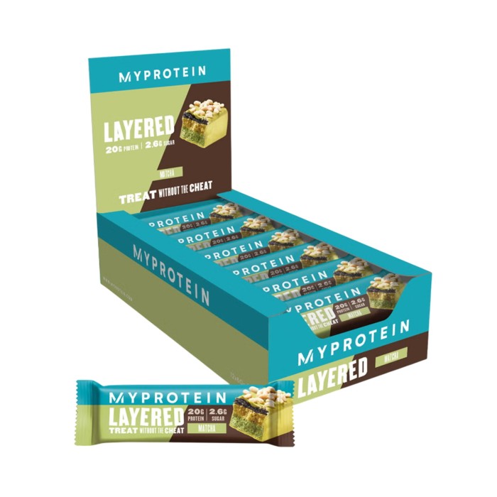 Багатошаровий батончик - 12x60 г матча