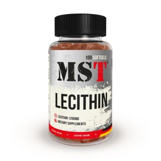 Натуральна добавка MST Lecithin 1200 mg, 100 капсул
