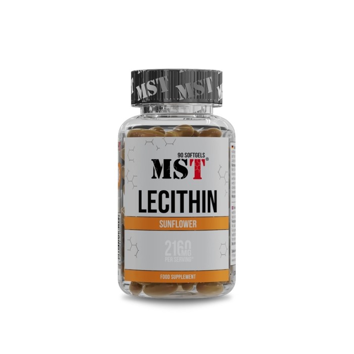 Натуральна добавка MST Lecithin Sunflower, 90 капсул