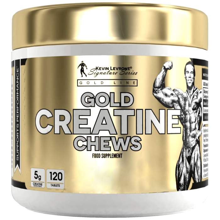 Креатин Kevin Levrone Gold Creatine Chews, 120 жувальних таблеток Екзотик