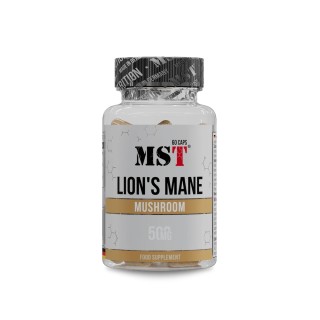Натуральна добавка MST Lion's Mane Mushroom, 60 капсул