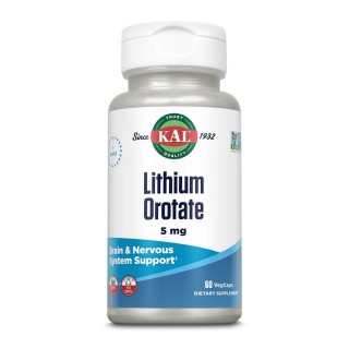 Lithium Orotate 5mg - 60 vcaps (Пошкоджено банку)