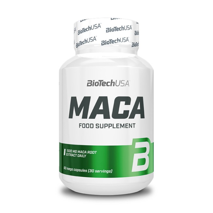 Натуральная добавка BioTech Maca, 60 капсул