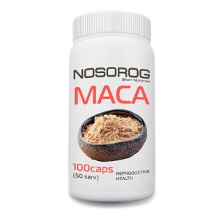 Натуральна добавка Nosorog Maca, 100 капсул