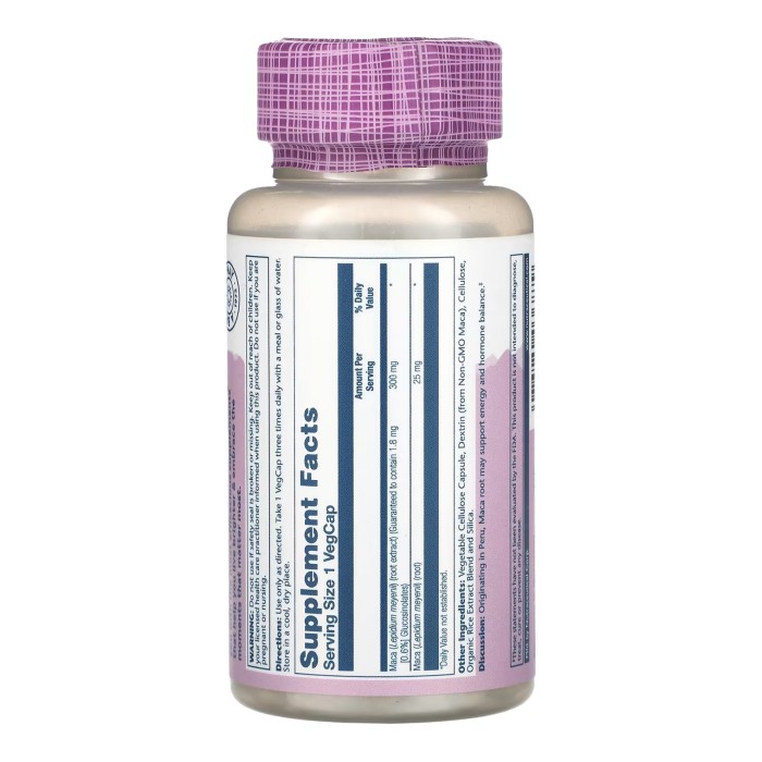 Екстракт кореня маки 300 мг - 60 капсул