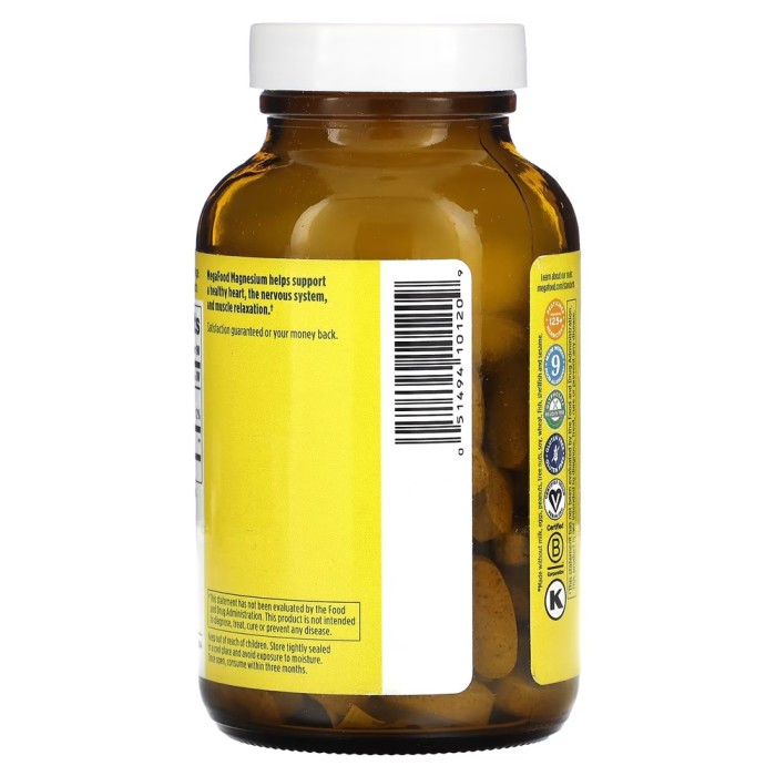 Вітаміни та мінерали MegaFood Magnesium, 90 таблеток