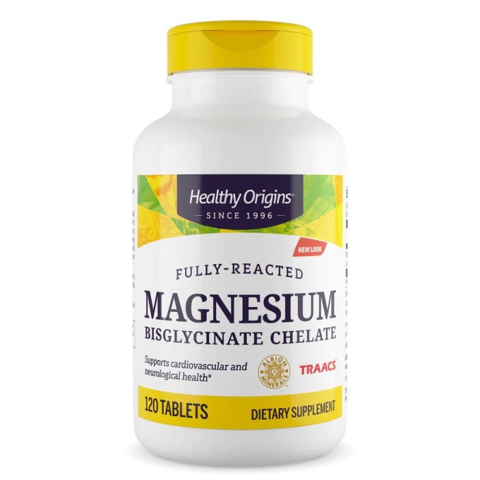 Вітаміни та мінерали Healthy Origins Magnesium Bisglycinate Chelate, 120 таблеток