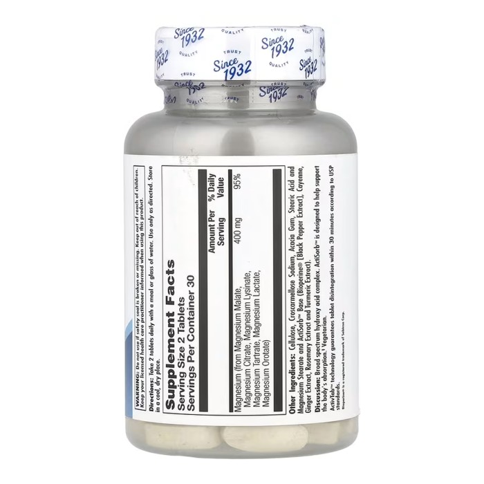Магній широкого спектру дії - 60 таблеток