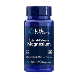 Вітаміни та мінерали Life Extension Magnesium Extend-Release, 60 вегакапсул