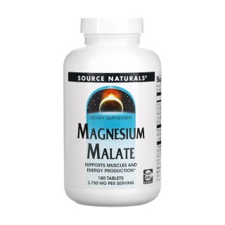 Magnesium Malate 1250mg - 90 tabs (Пошкоджена етикетка)