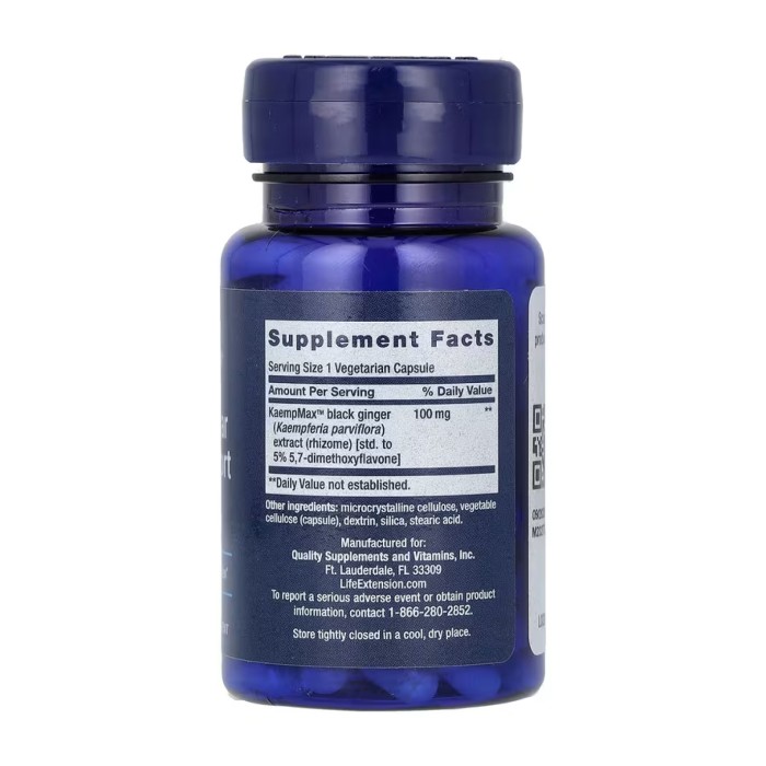 Чоловіча судинна сексуальна підтримка - 30 капсул