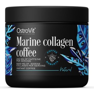 Замінник харчування OstroVit Marine Collagen Coffee, 150 грам Натуральна кава