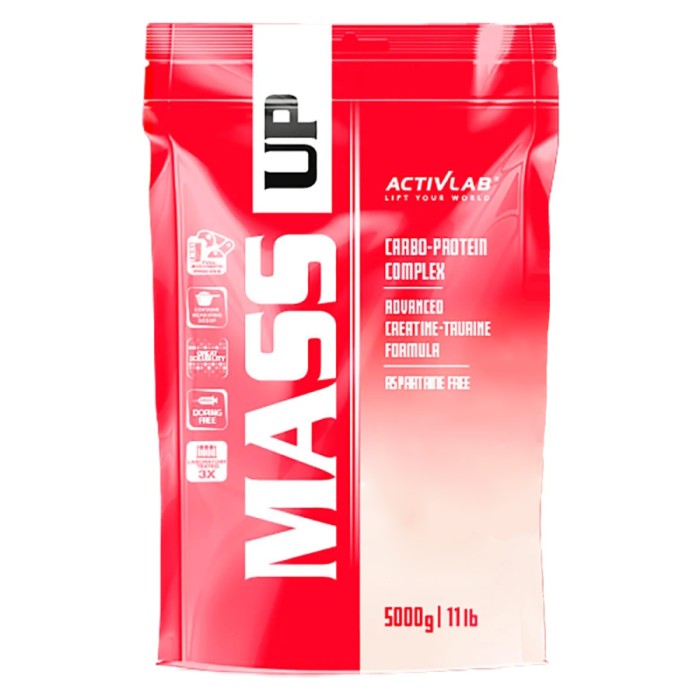 Гейнер ActivLab Mass Up, 5 кг Ваниль
