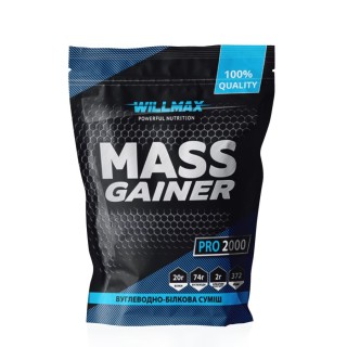 Гейнер Willmax Mass Gainer, 2 кг Шоколад-апельсин