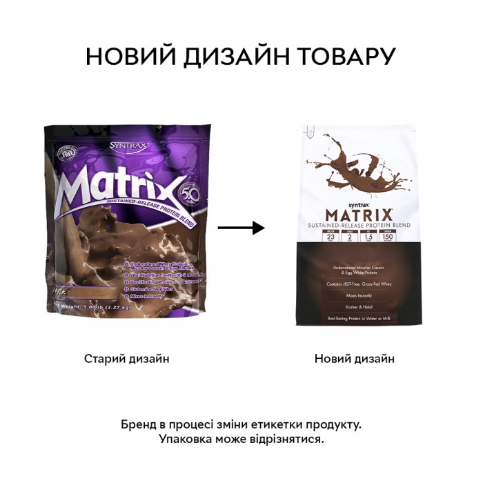 Протеїн Syntrax Matrix, 2.27 кг Полуниця