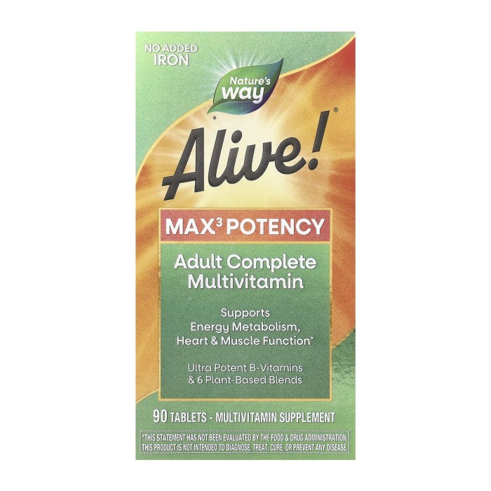 Max3 (без заліза) - 90 таблеток