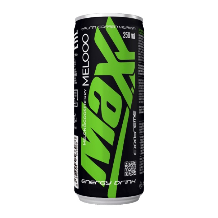 Предтренировочный комплекс Maxx Energy Drink, 250 мл Дыня-крыжовник