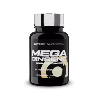 Натуральна добавка Scitec Mega Ginseng, 100 капсул