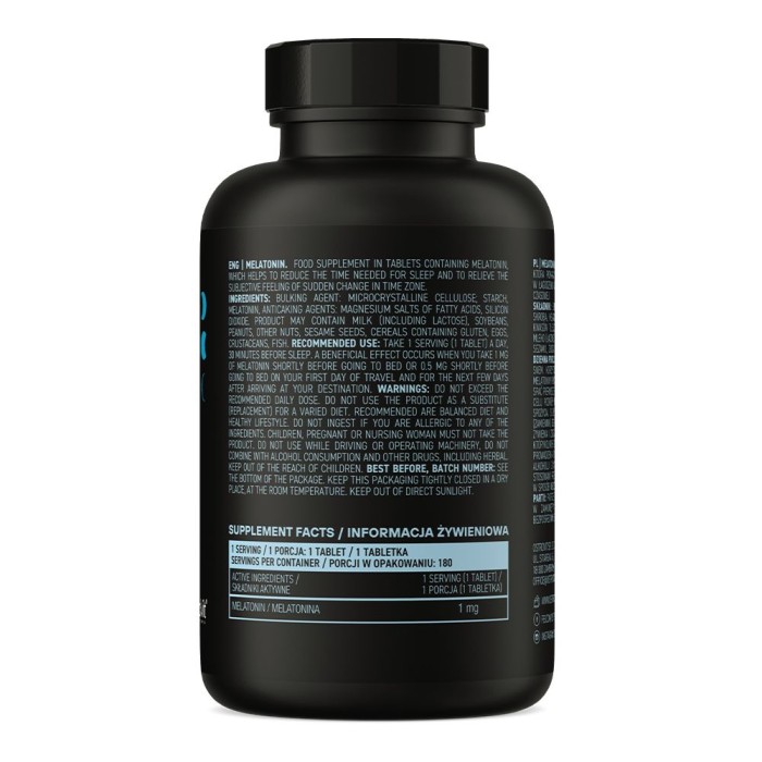 Натуральная добавка OstroVit Keep Sleep Melatonin, 180 таблеток