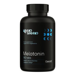 Натуральная добавка OstroVit Keep Sleep Melatonin, 180 таблеток