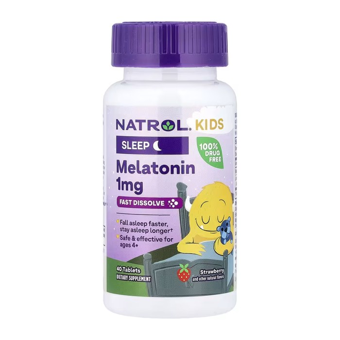 Детский мелатонин 1 мг - 40 таблеток