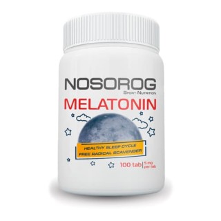 Натуральная добавка Nosorog Melatonin, 100 таблеток