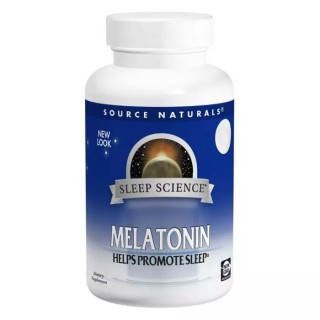 Натуральна добавка Source Naturals Melatonin 1mg Sleep Science, 200 таблеток