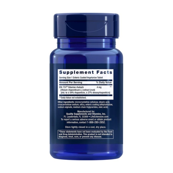 Натуральна добавка Life Extension Menopause 731, 30 таблеток