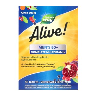 Men's 50+ Complete Multivitamin - 50 tabs (Пошкоджено упаковку)