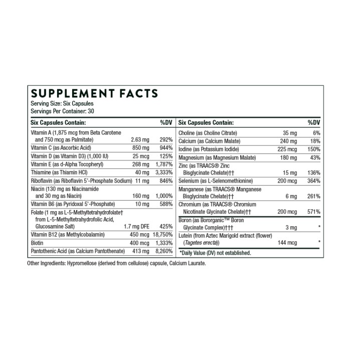 Чоловічий мульти 50+ - 180 капсул