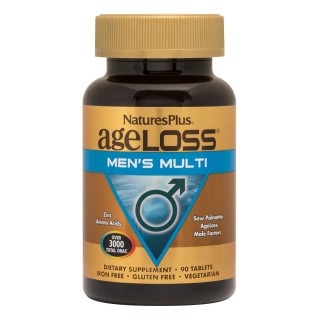 Вітаміни та мінерали Natures Plus AgeLoss Mens Multi, 90 таблеток
