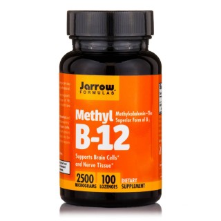 Вітаміни та мінерали Jarrow Formulas Methyl B-12 2500 mcg, 100 льодяників Тропік