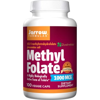 Вітаміни та мінерали Jarrow Formulas Methyl Folate 1000 mcg, 100 вегакапсул