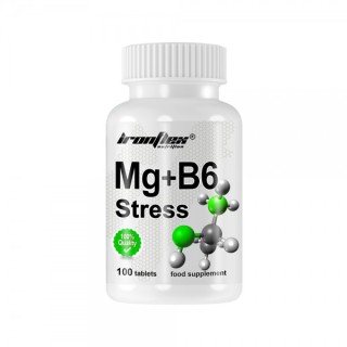 Вітаміни та мінерали IronFlex Mg + B6 Stress, 100 таблеток