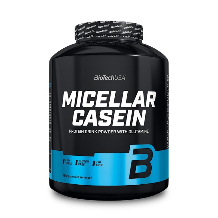 Протеїн BioTech Micellar Casein, 2.27 кг Полуниця