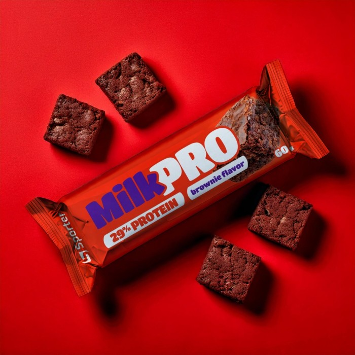 Батончик Sporter MilkPro 29%, 60 грам Брауні