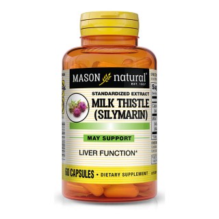 Натуральна добавка Mason Natural Milk Thistle (Silymarin), 60 капсул