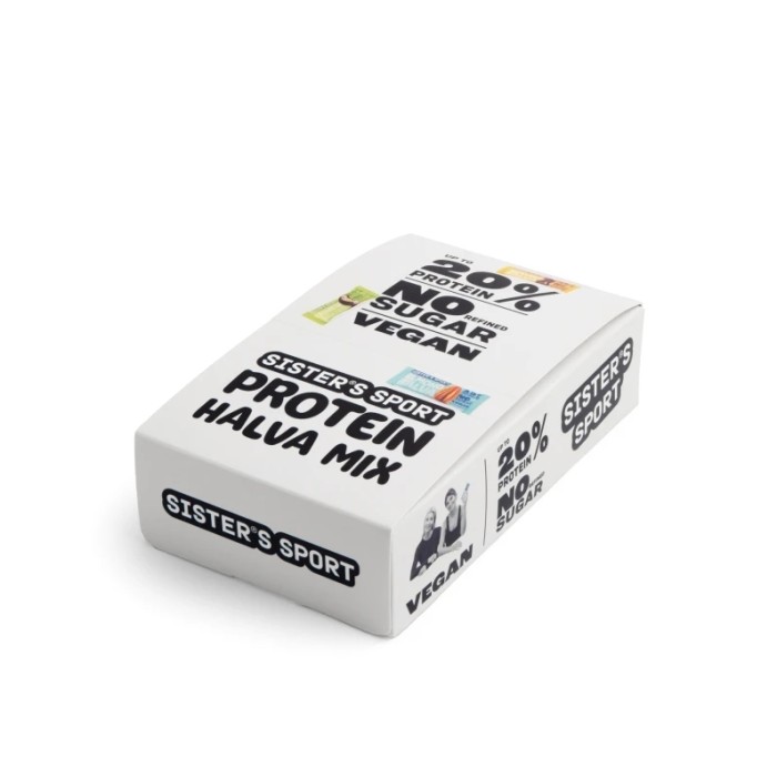 Батончик Sister's Sport Protein Halva, 9*40 грам - МІКС СМАКІВ