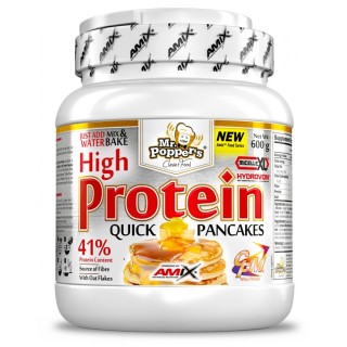 Заменитель питания Amix Nutrition Mr.Popper's High Protein Pancakes, 600 грамм Ванильный йогурт