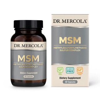 Препарат для суглобів і зв'язок Dr. Mercola MSM, 60 капсул