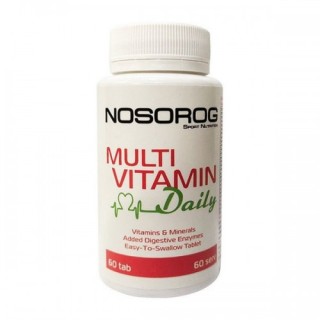 Вітаміни та мінерали Nosorog Multi Vitamin Daily, 60 таблеток
