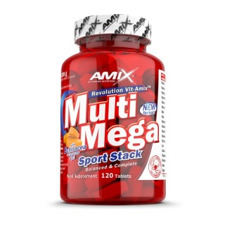 Вітаміни та мінерали Amix Nutrition MultiMega Sport Stack, 120 таблеток