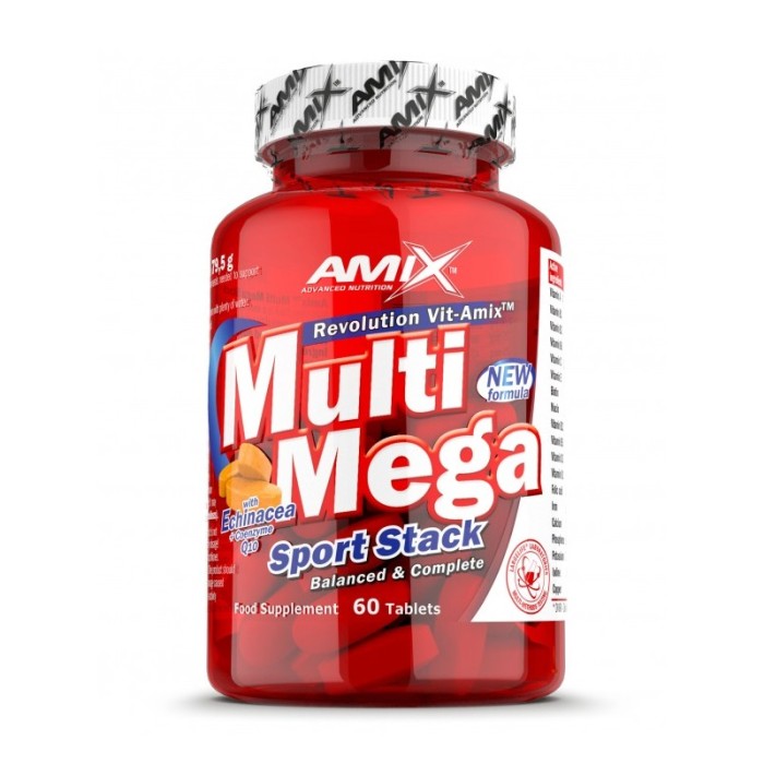 Вітаміни та мінерали Amix Nutrition MultiMega Sport Stack, 60 таблеток